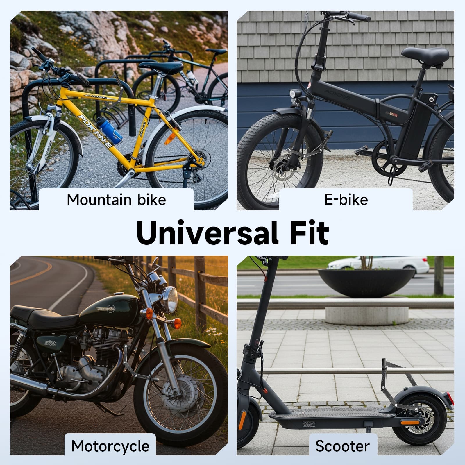 Moman TLK Best Chain Lock for Motorcycle, Foldable, Anti-Theft, Hardened Steel for Bikes, Scooters, and More - Image 6
