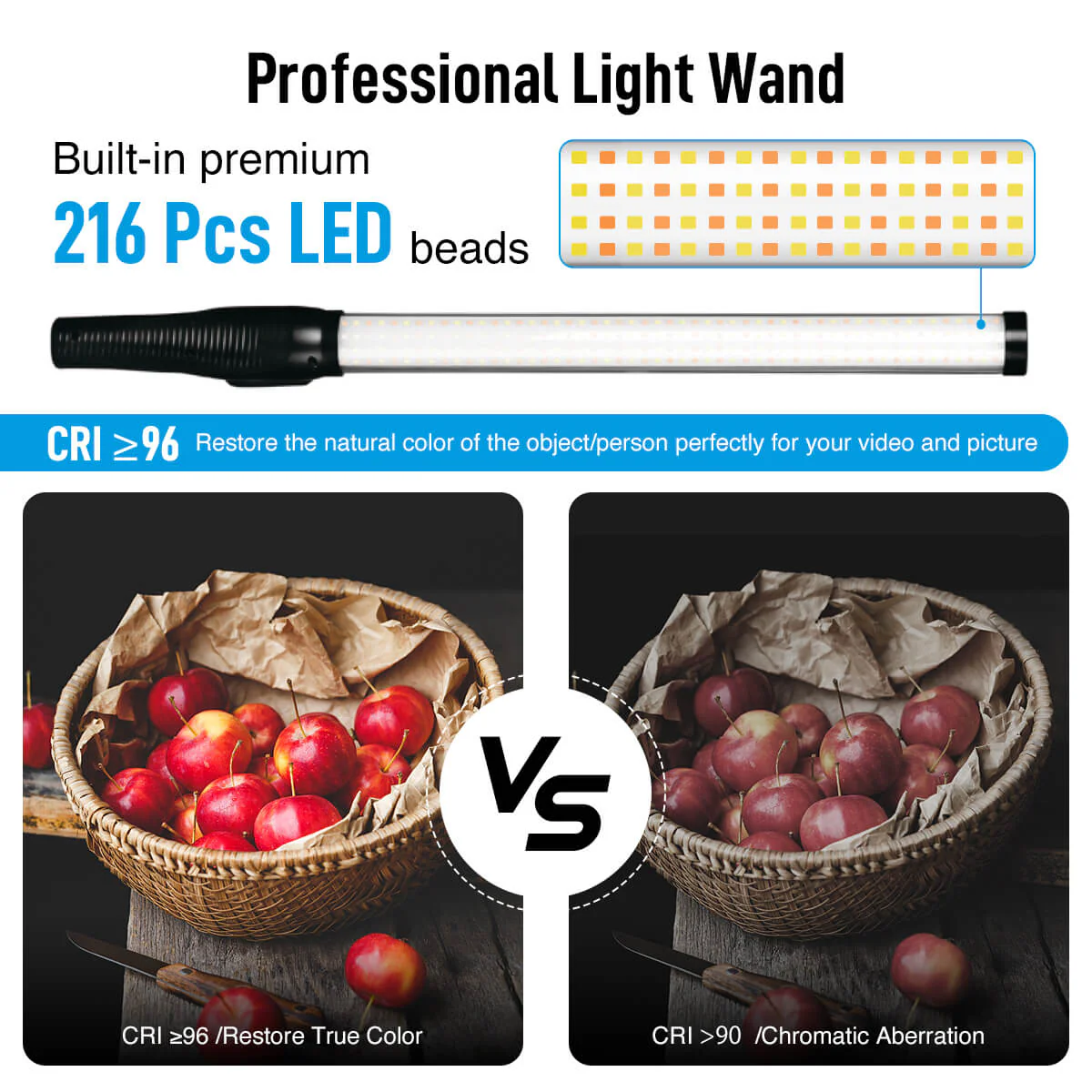 Moman MW-18 LED Photography Light Stick - Image 9