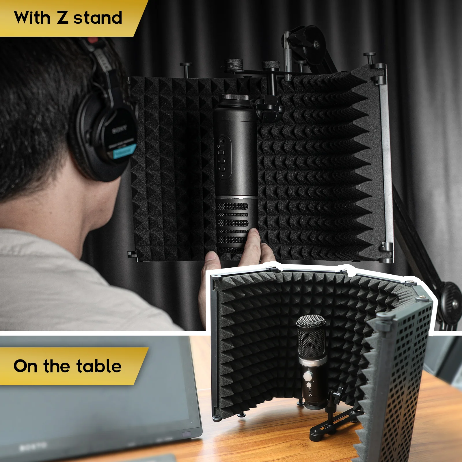 Moman RF30 Microphone Isolation Shield - Image 5