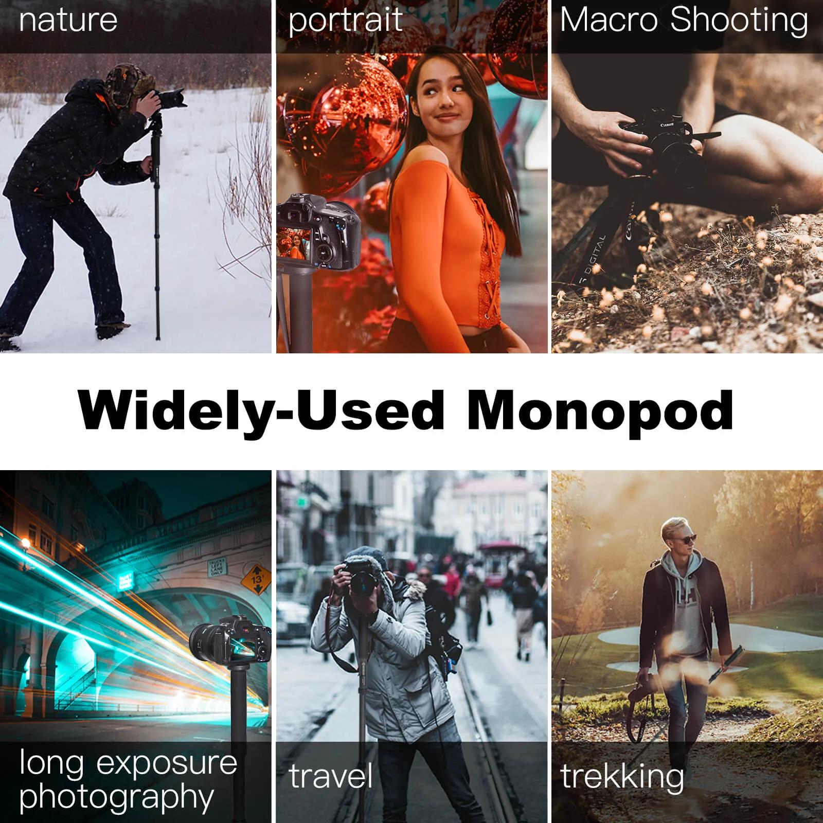 Moman C65L Carbon Fiber Camera Monopod - Image 7