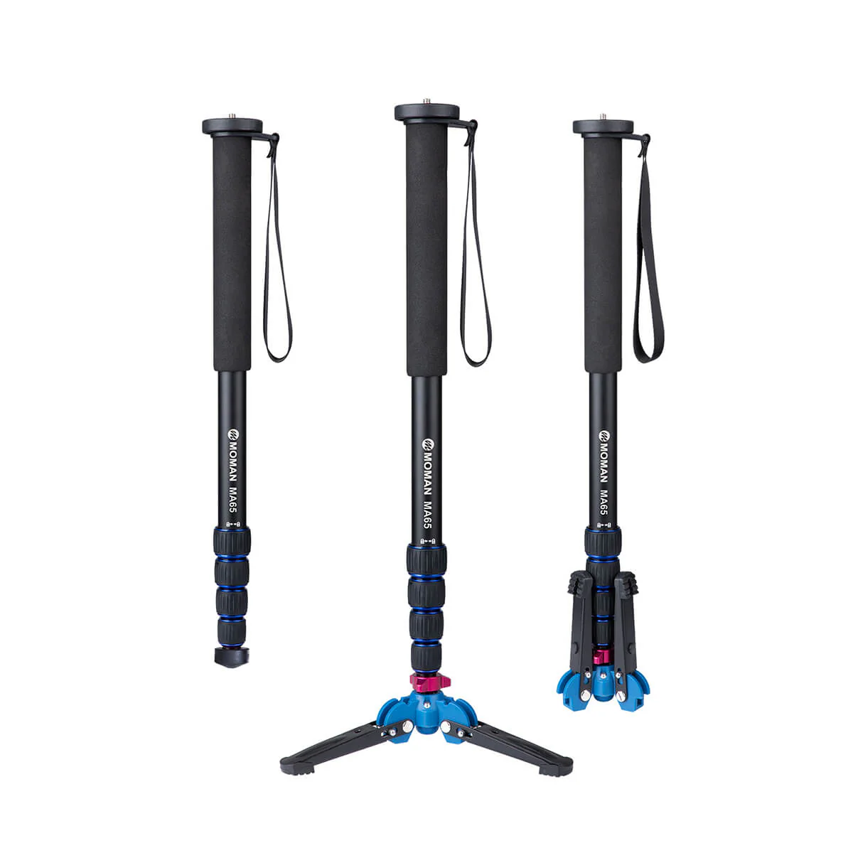Moman MA65 Monopod Hiking Stick Aluminum Made - Image 3