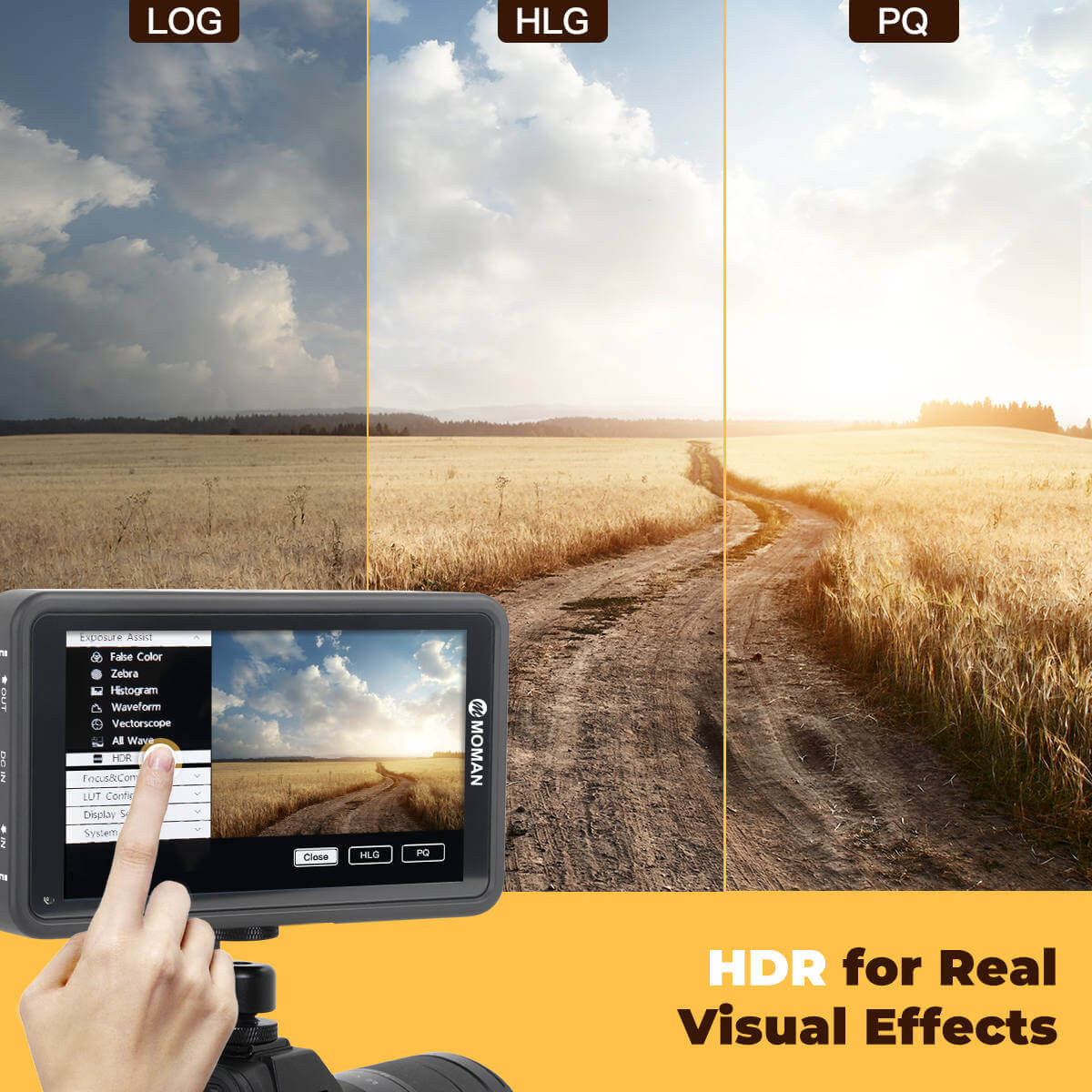 Moman M5 On Camera Monitor Touch Screen 5.5 inch - Image 7