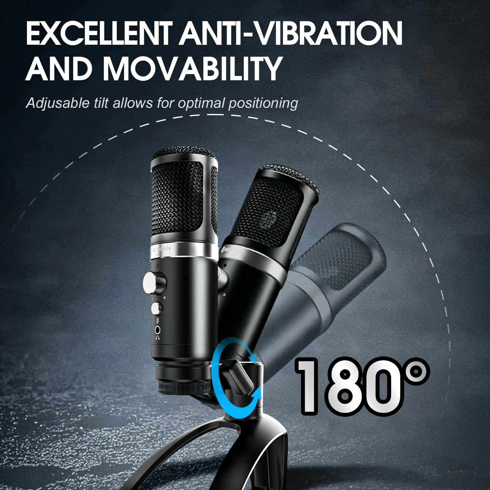 Moman EM1 USB PC Microphone - Image 5