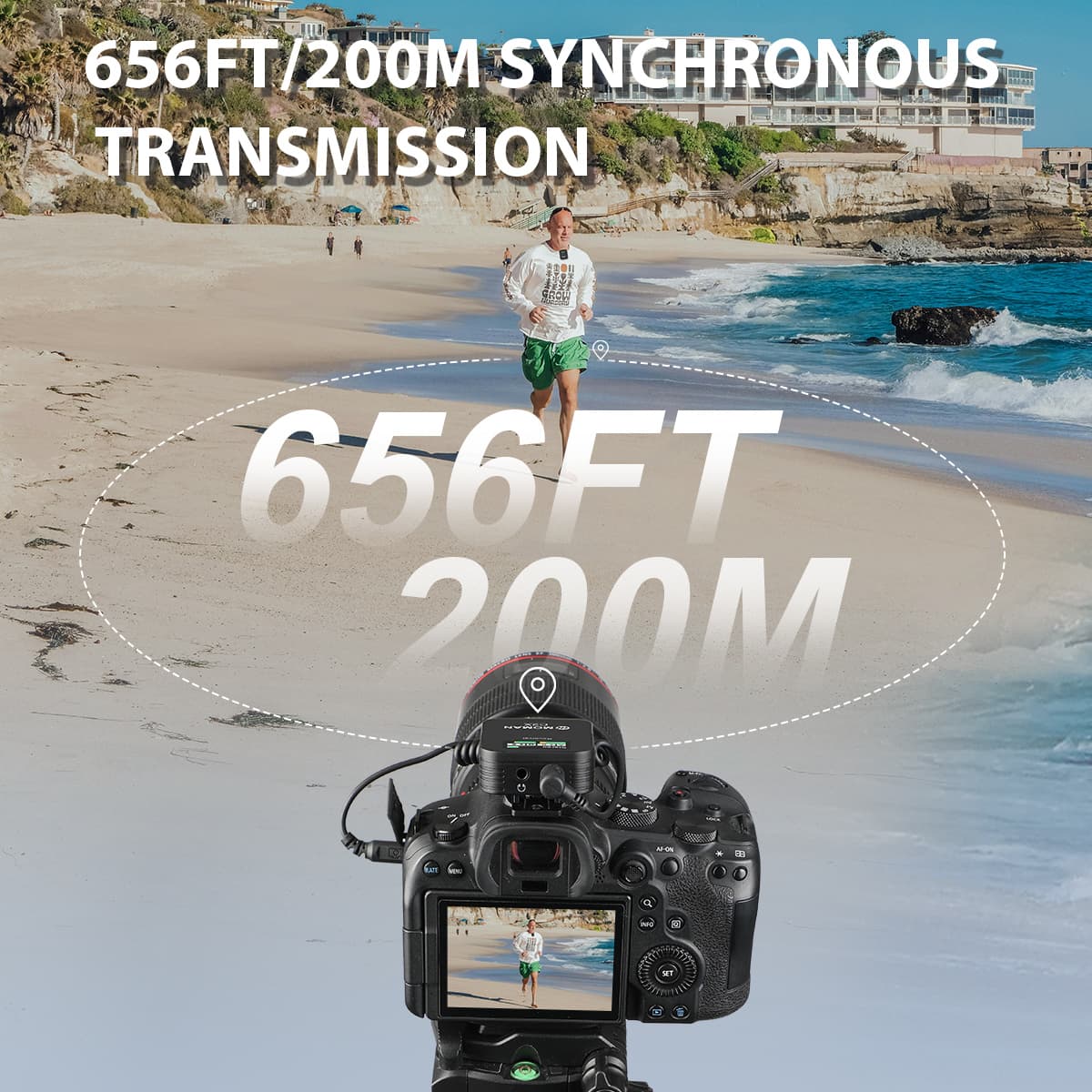 Moman C2 and C2X Wireless Microphone for Video Recording - Image 3